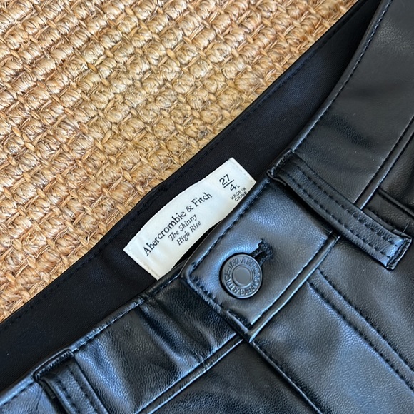 Abercrombie & Fitch Leather Pant - Picture 8 of 11